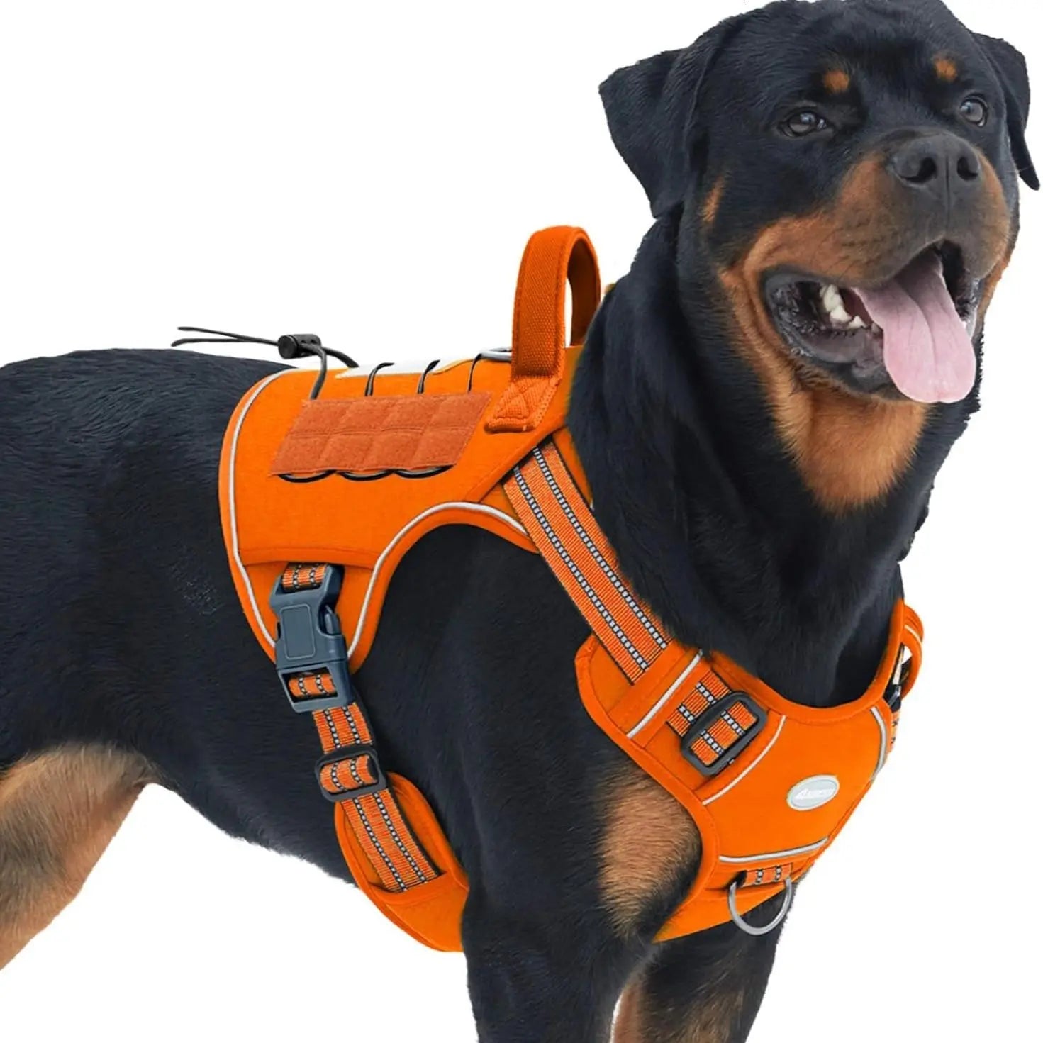Auroth Tactical Dog Harness - Versatile and Durable No-Pull Harness for Small to Large Dogs with Reflective Features and Adjustable Control